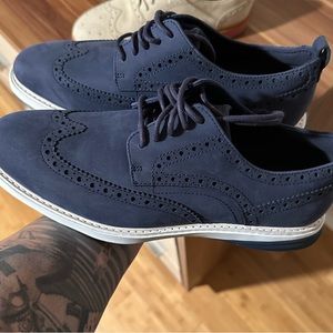 Men’s cole haan wingtip oxford shoe size 7.5